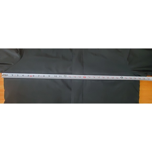 Ralph Lauren Black Rain Coat Topcoat Overcoat Removable Wool Liner Men's XL - Picture 11 of 14